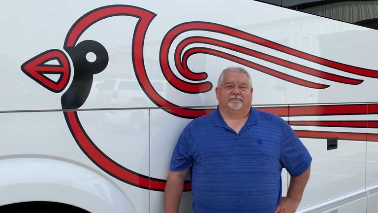Norm, Operations Supervisor & Driver With Cardinal Buses